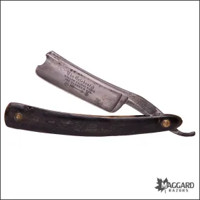 #1051 Vintage Straight Razor - Wade & Butcher For Barber's Use 8/8