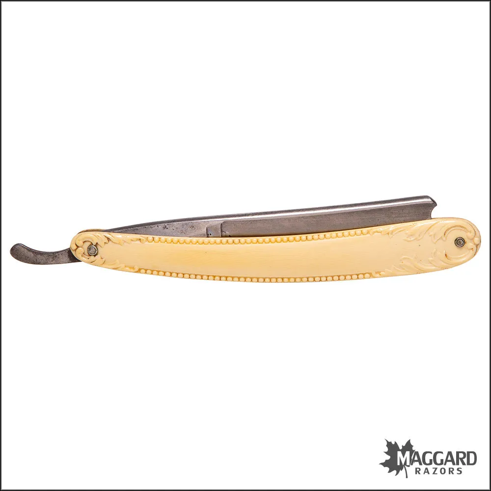 #1070 Vintage Straight Razor - Maher & Grosh Toledo - 6/8