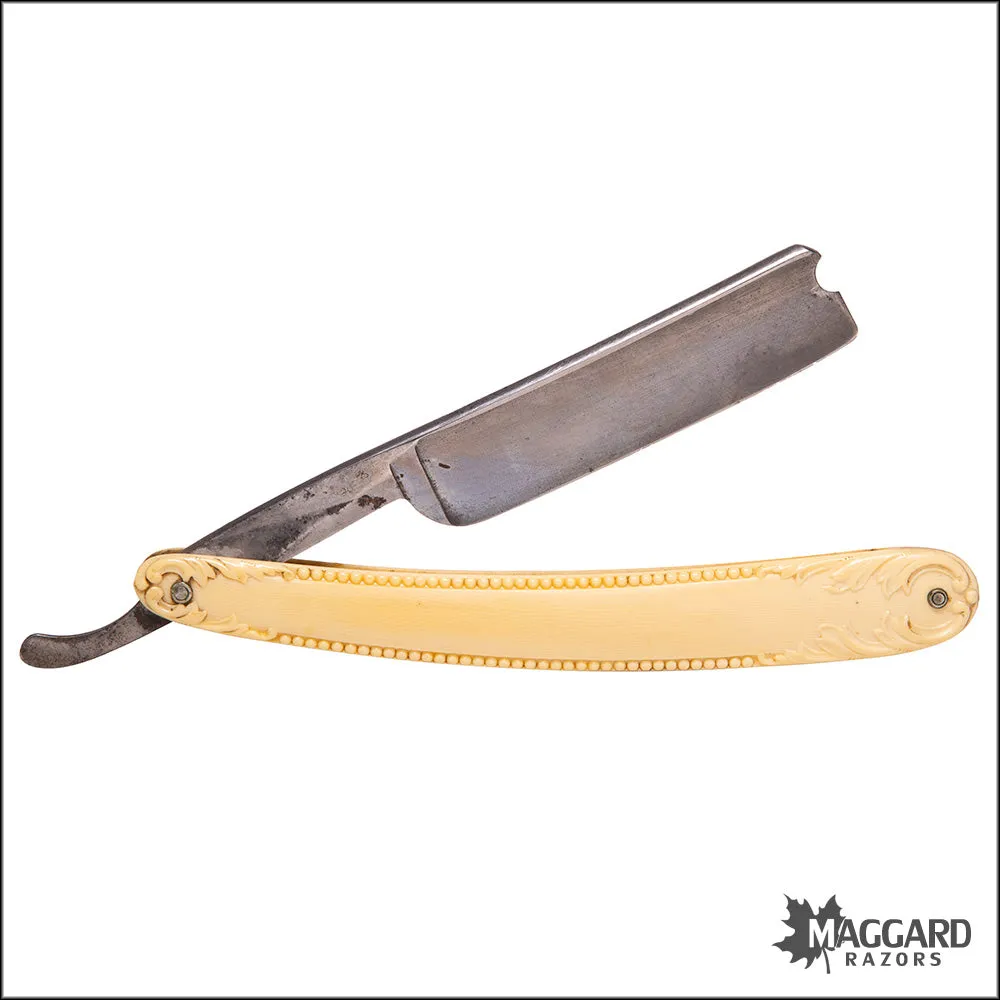 #1070 Vintage Straight Razor - Maher & Grosh Toledo - 6/8