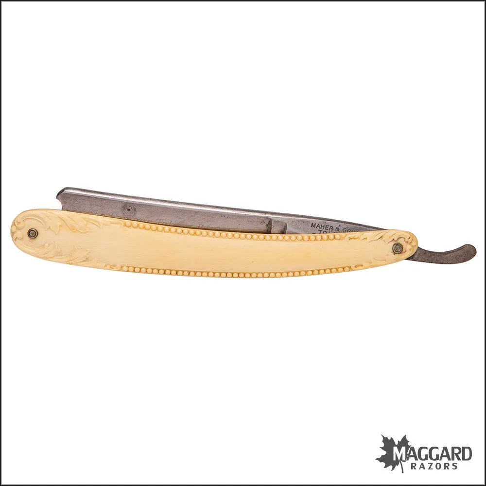 #1070 Vintage Straight Razor - Maher & Grosh Toledo - 6/8