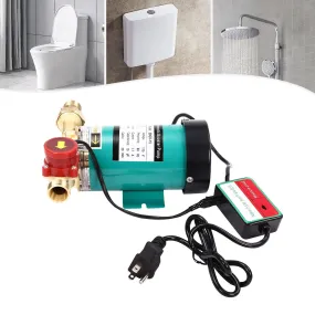 115V 120W Household Shower Booster Pump Automatic Boost Water Pressure Pump 60HZ