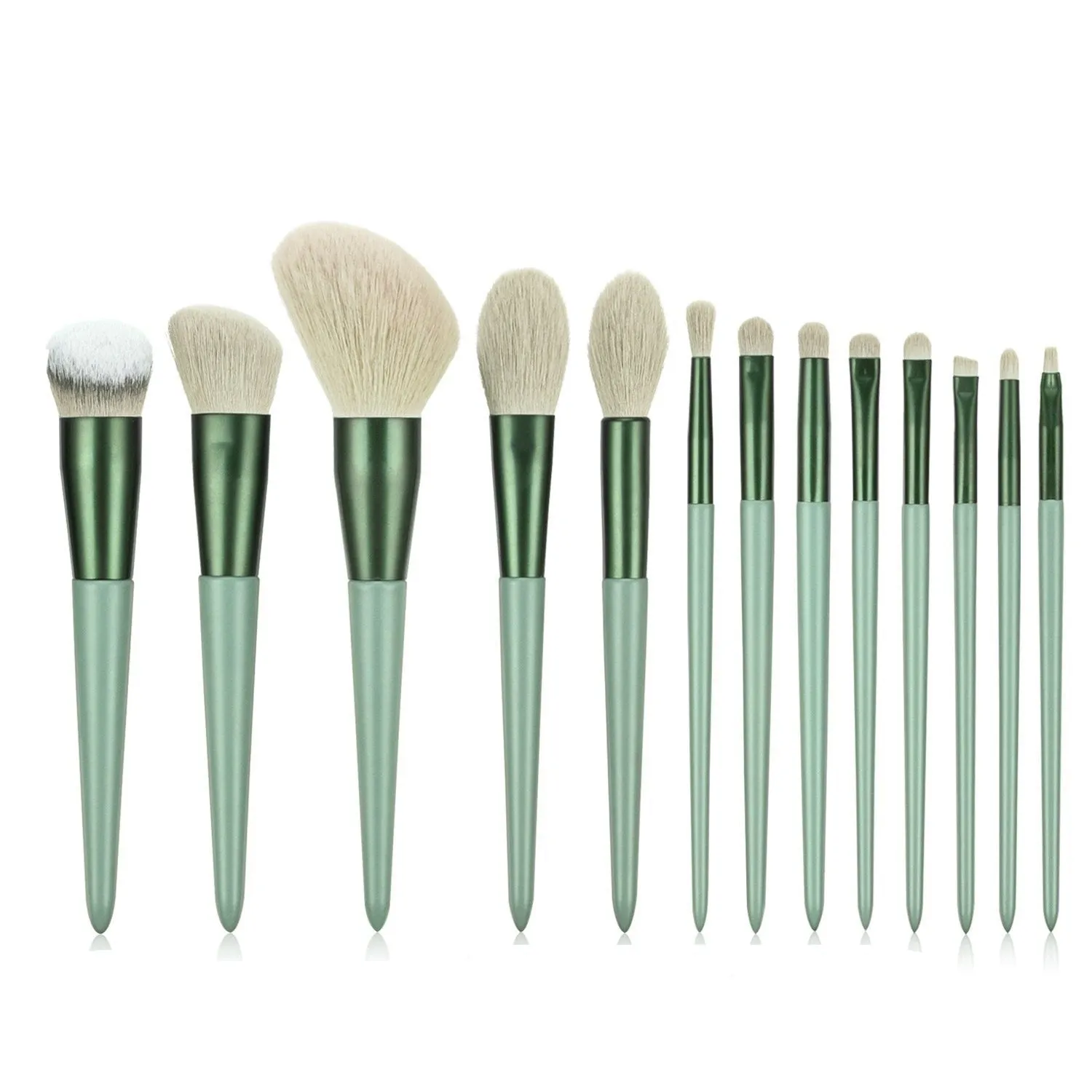 13 PCs Blush Loose Powder Brush Beauty Makeup Quick-Drying Makeup Brush Soft