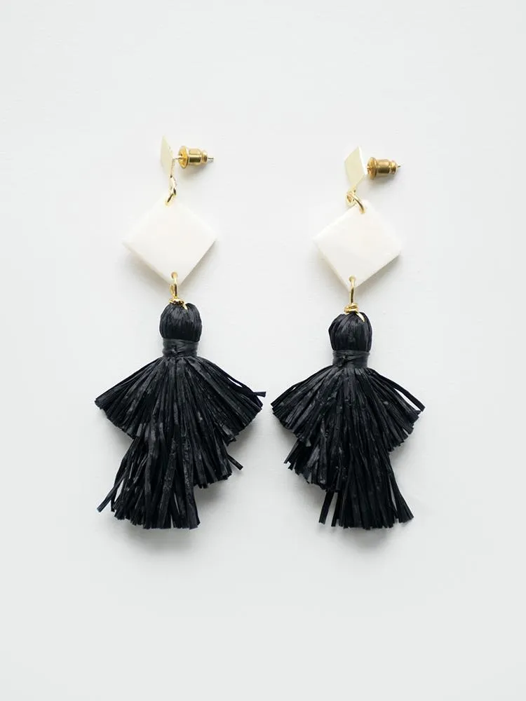 Abbey Earrings - Black