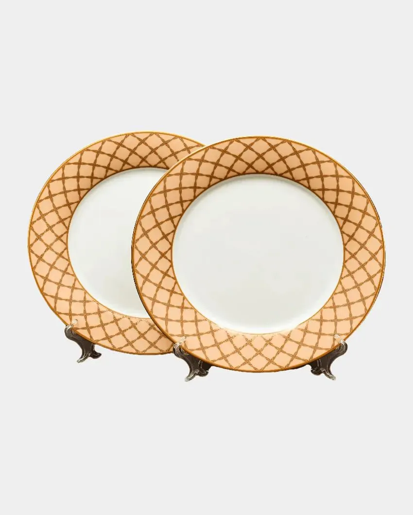 Angel Rope Porcelain Dinner Set | Set of 21