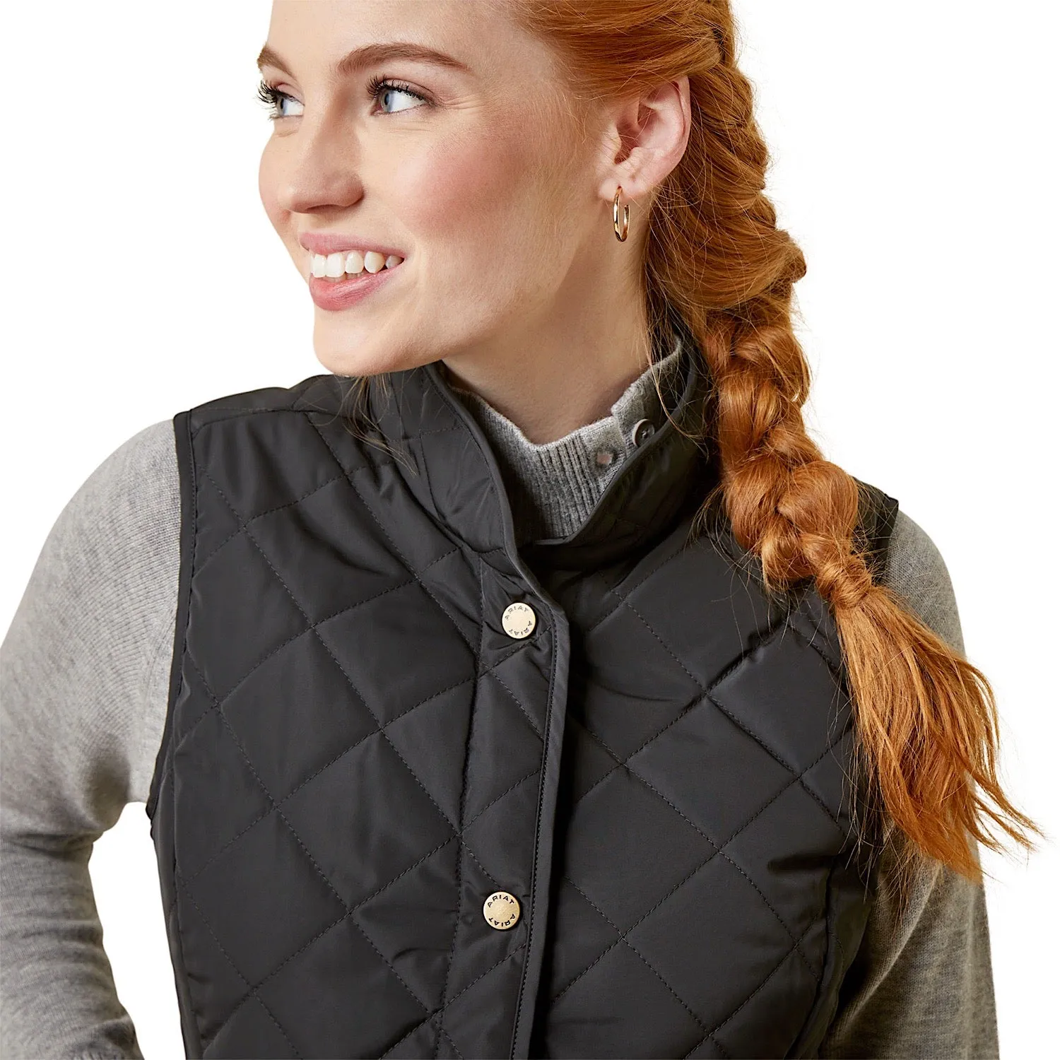 Ariat Womens Woodside Vest Black