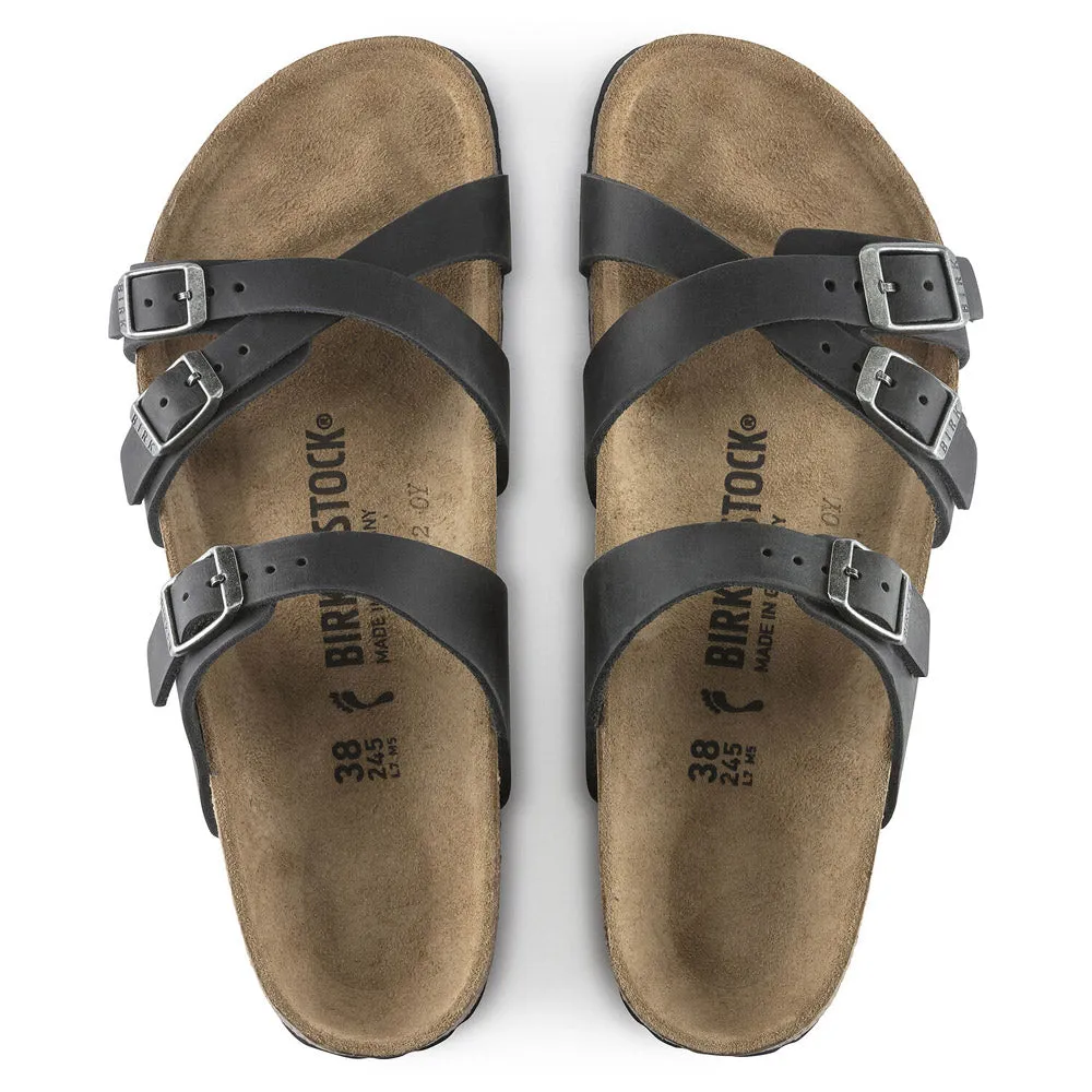 BIRKENSTOCK FRANCA BLACK - WOMENS