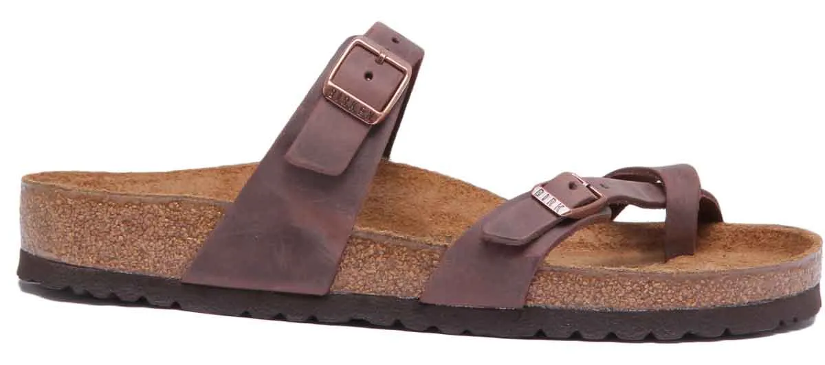 Birkenstock Mayari In Dark Brown | Regular Fit