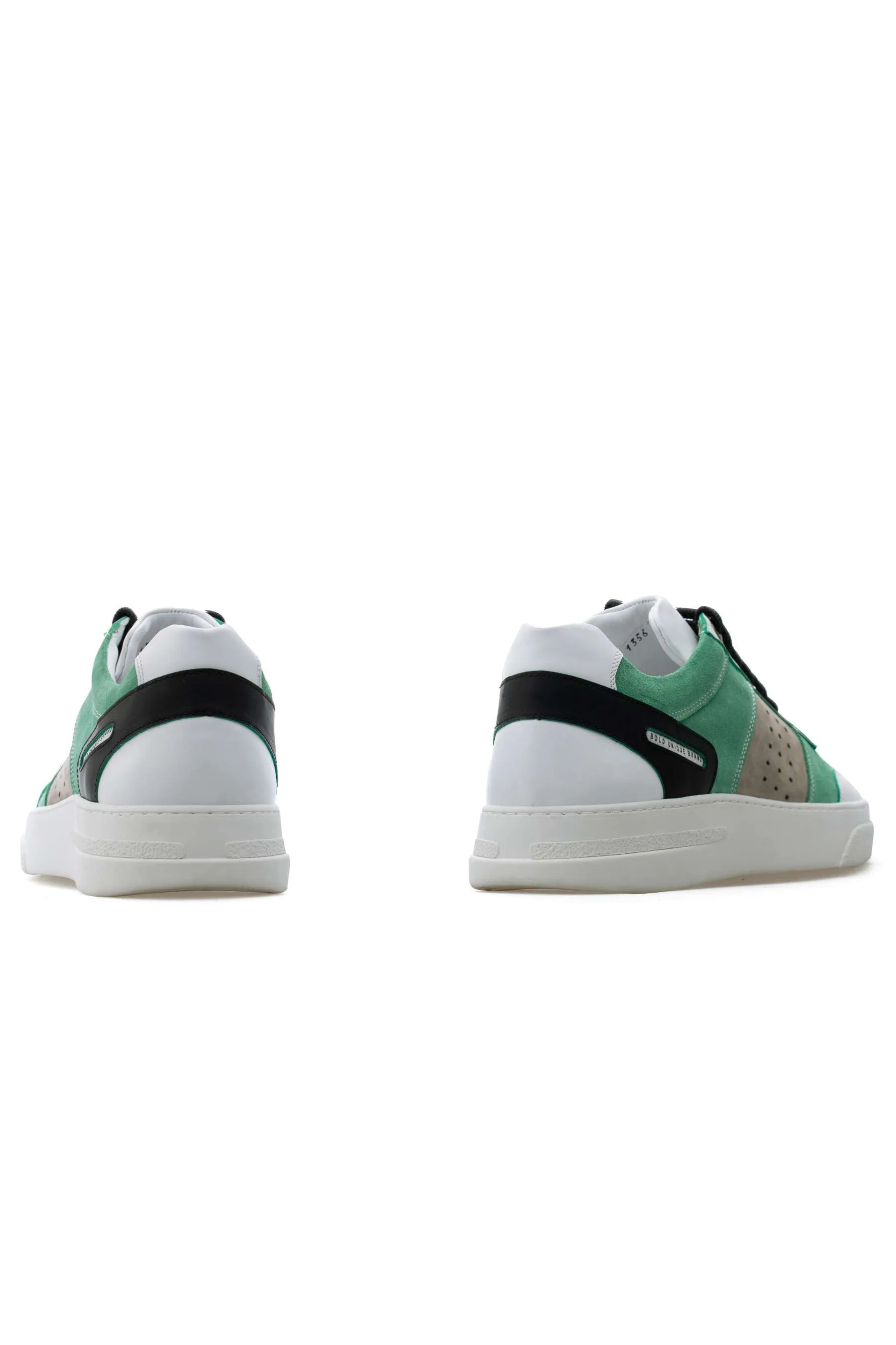 BUB Cray - Spearmint - Suede & Nubuck & Calf Leather - Men's Sneakers