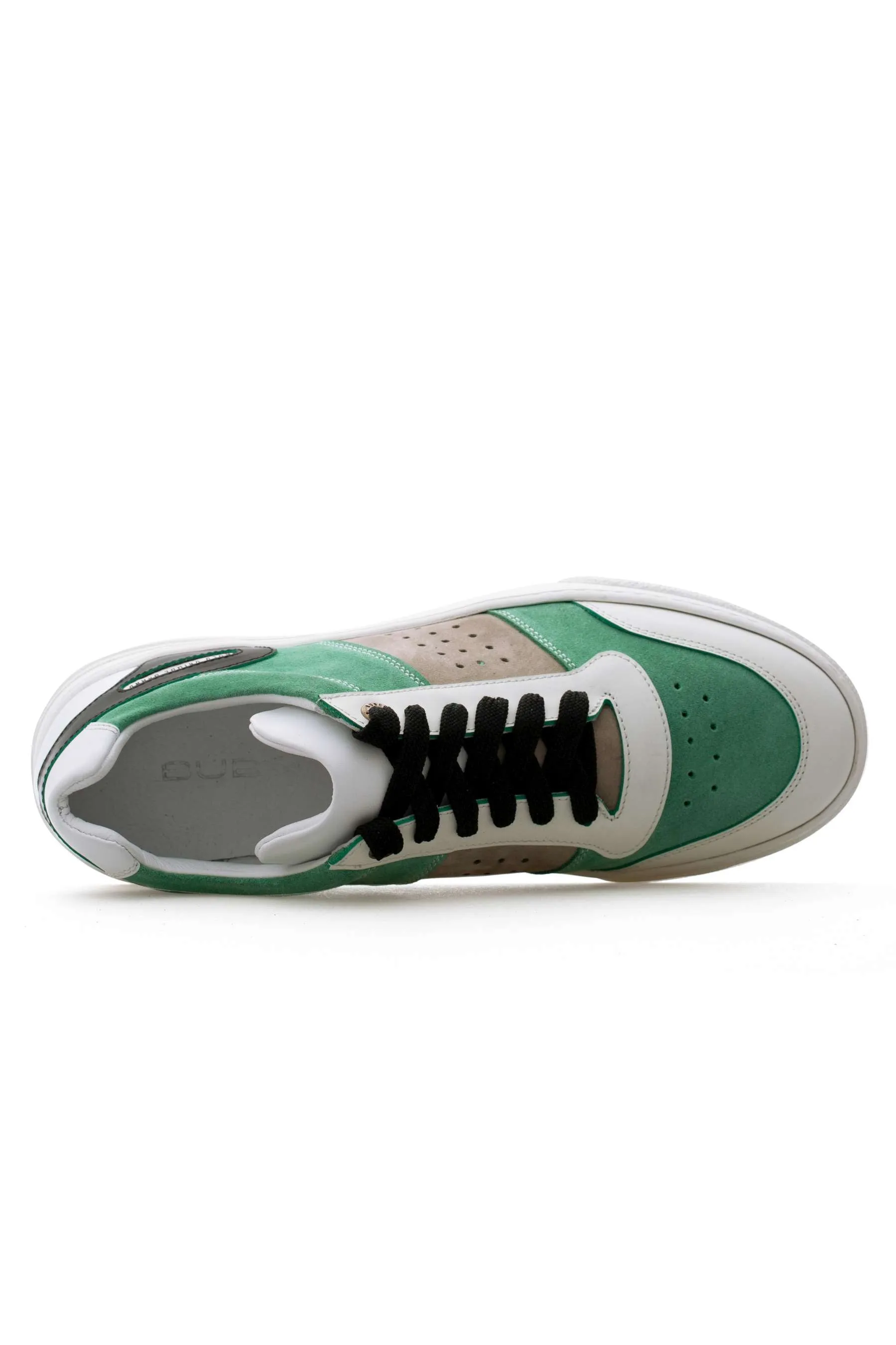 BUB Cray - Spearmint - Suede & Nubuck & Calf Leather - Men's Sneakers