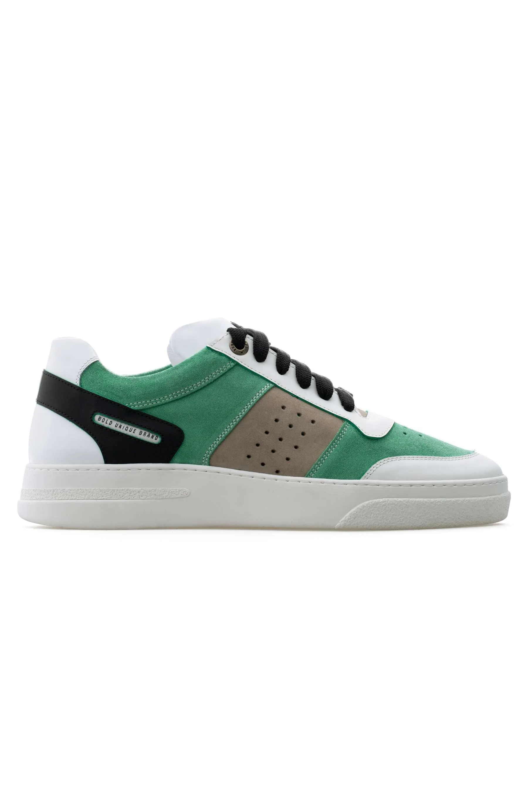 BUB Cray - Spearmint - Suede & Nubuck & Calf Leather - Men's Sneakers