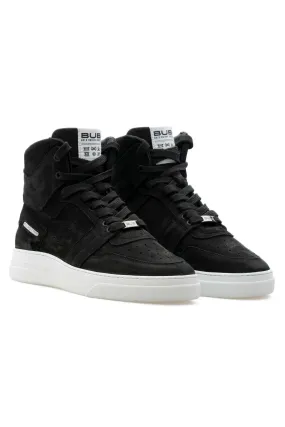 BUB Skywalker - Deep Black - Nubuck - Men's Sneakers