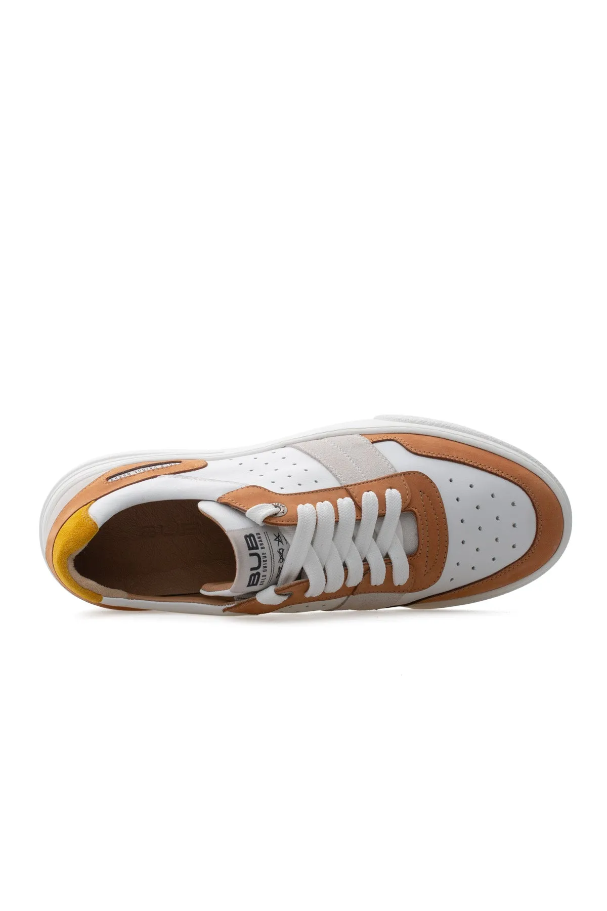 BUB Skywalker - Pina Colada - Nubuck & Calf Leather & Suede - Women's Sneakers