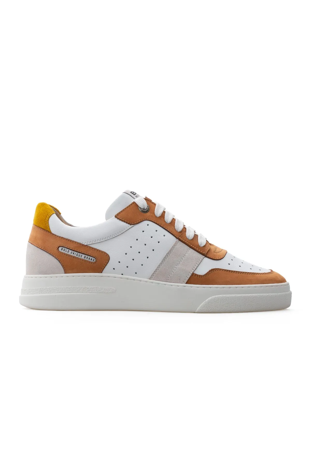 BUB Skywalker - Pina Colada - Nubuck & Calf Leather & Suede - Women's Sneakers