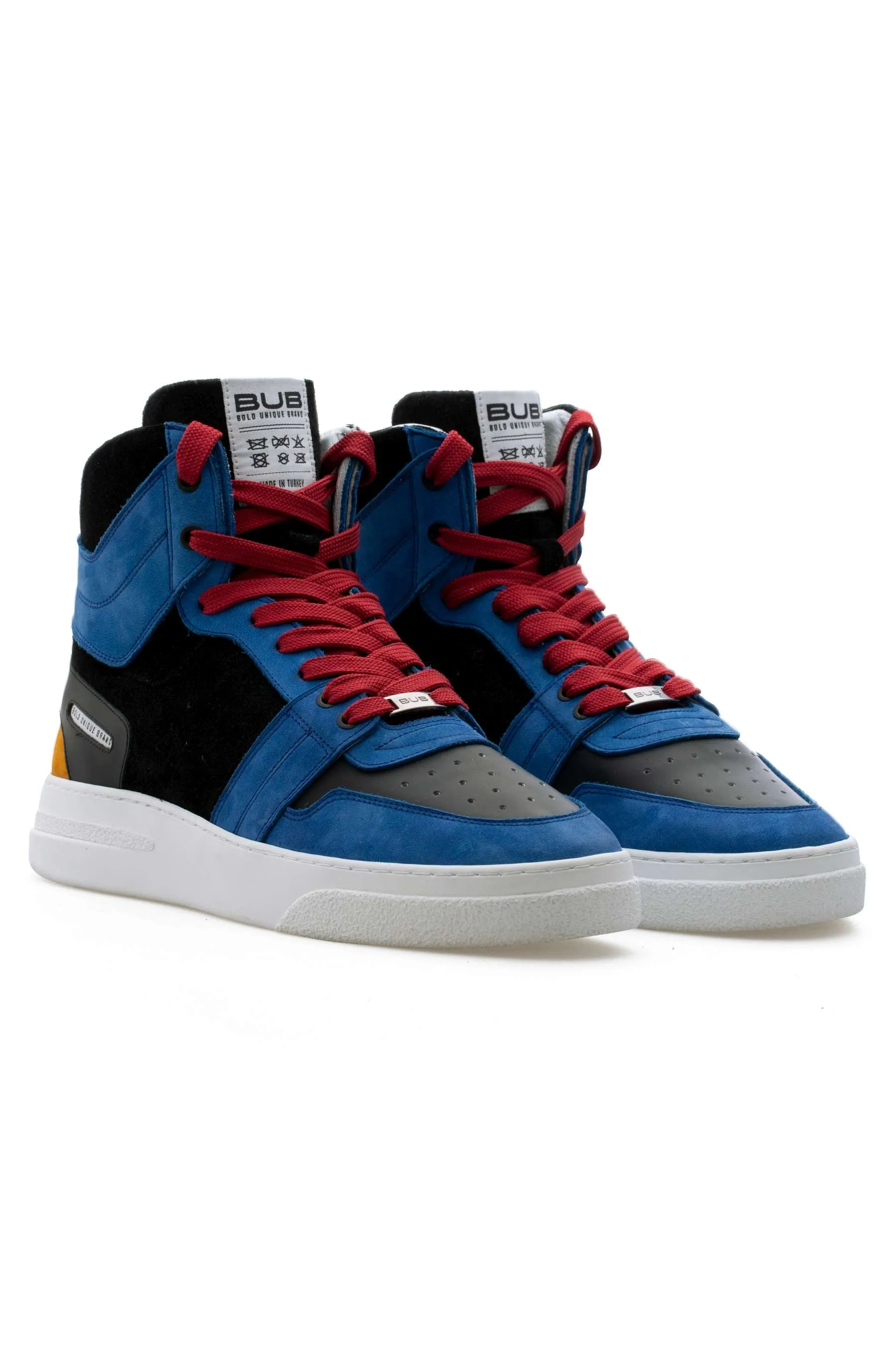 BUB Skywalker - Spiderman - Nubuck & Calf Leather & Suede - Women's Sneakers