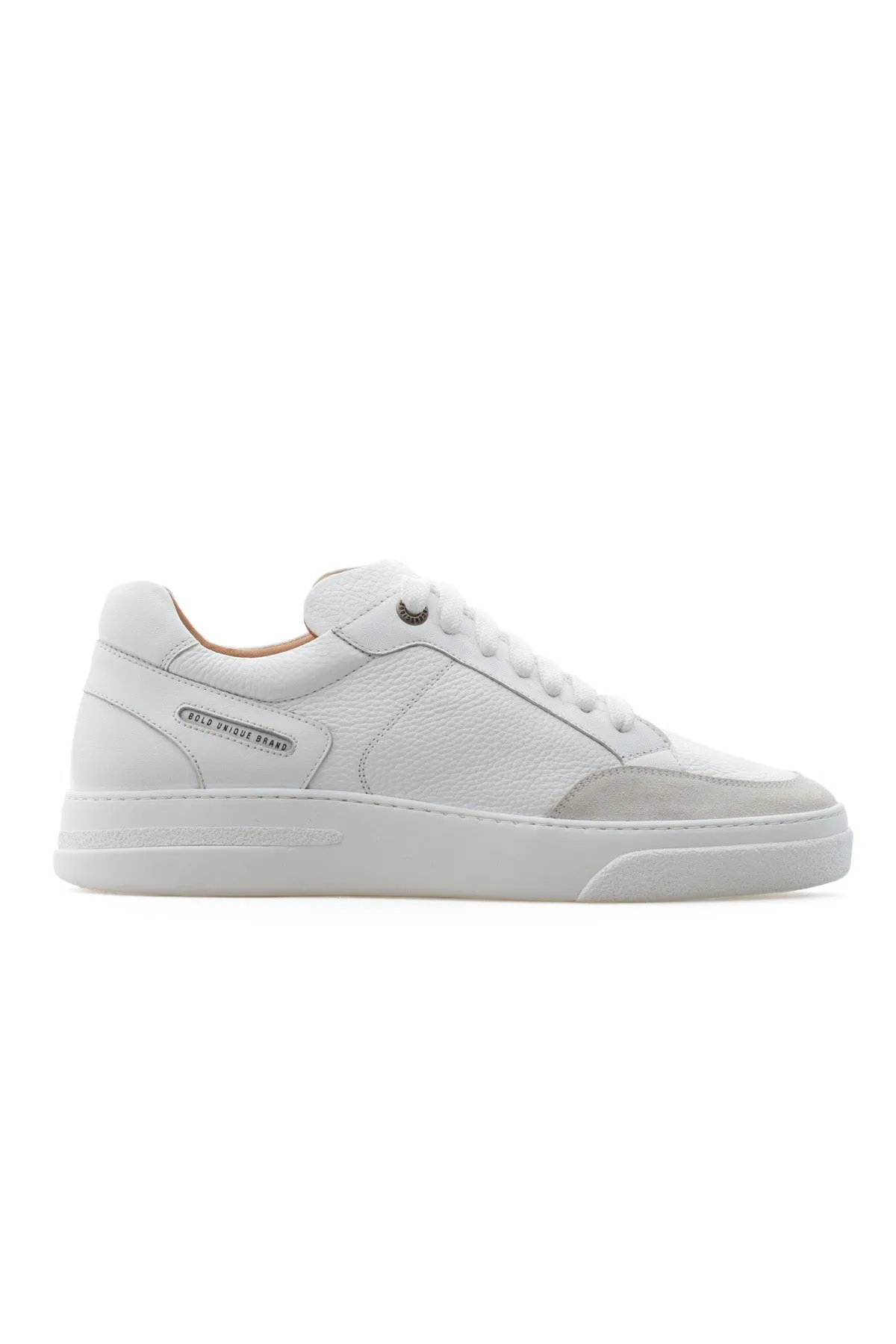 BUB Trill - Froth Milk - Calf Leather & Suede - Women's Sneakers