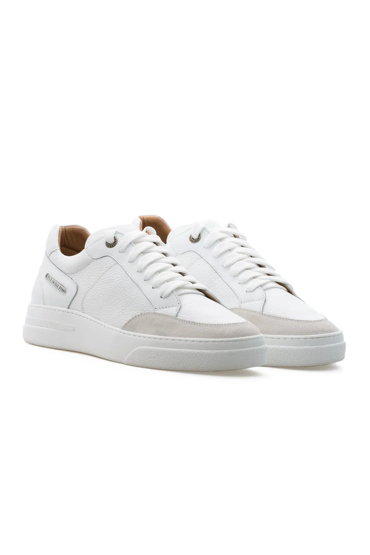 BUB Trill - Froth Milk - Calf Leather & Suede - Women's Sneakers