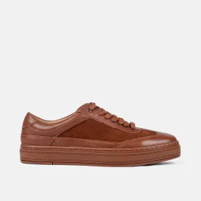 Captain Caramel Suede Sneakers