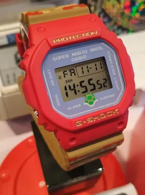 CASIO G-SHOCK SUPER MARIO BROTHERS DIGITAL 5600 SERIES DW-5600SMB-4JR LIMITED EDITION JDM