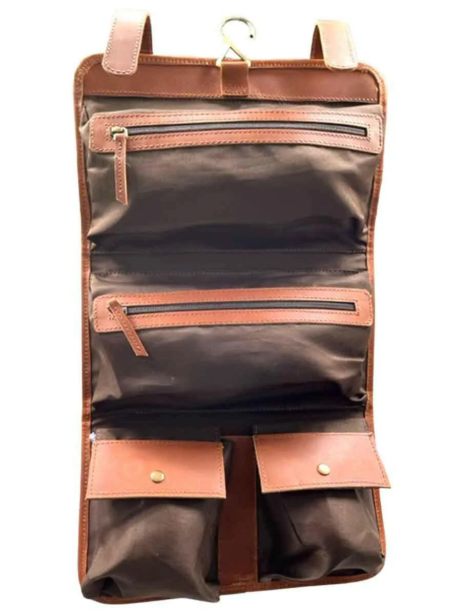 Leather Toiletry Bag