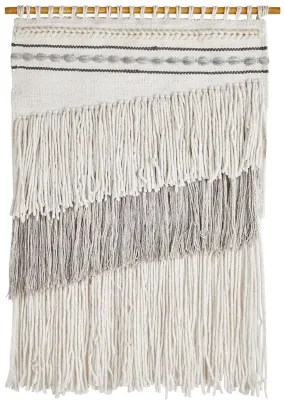 Linear Grey Wall Hanging