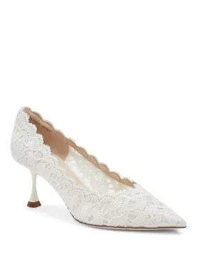 Love In Paradise Lace Pointed Heel Pumps