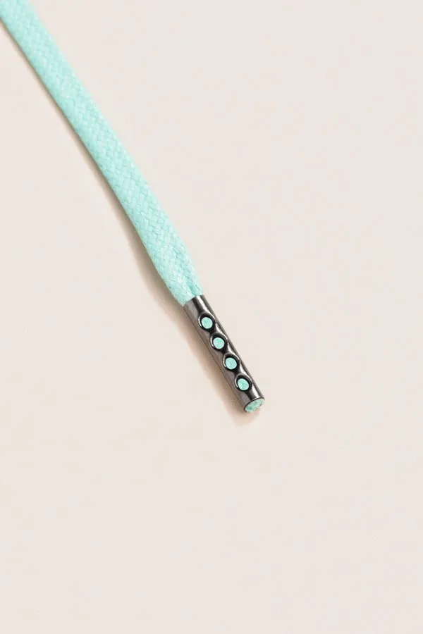 Mint Green | 4 mm Round Waxed Shoelaces