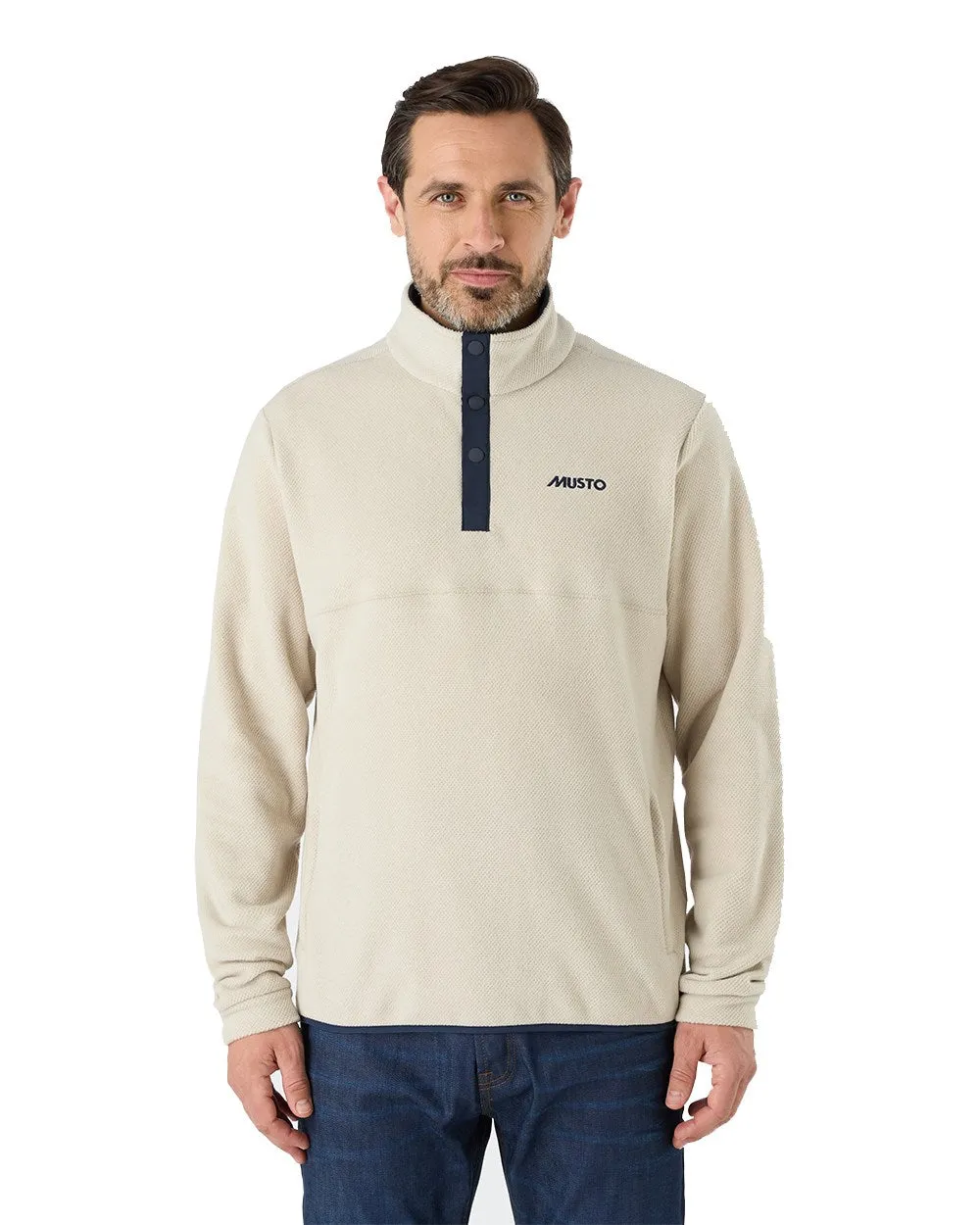 Musto Mens Classic Fleece Pullover