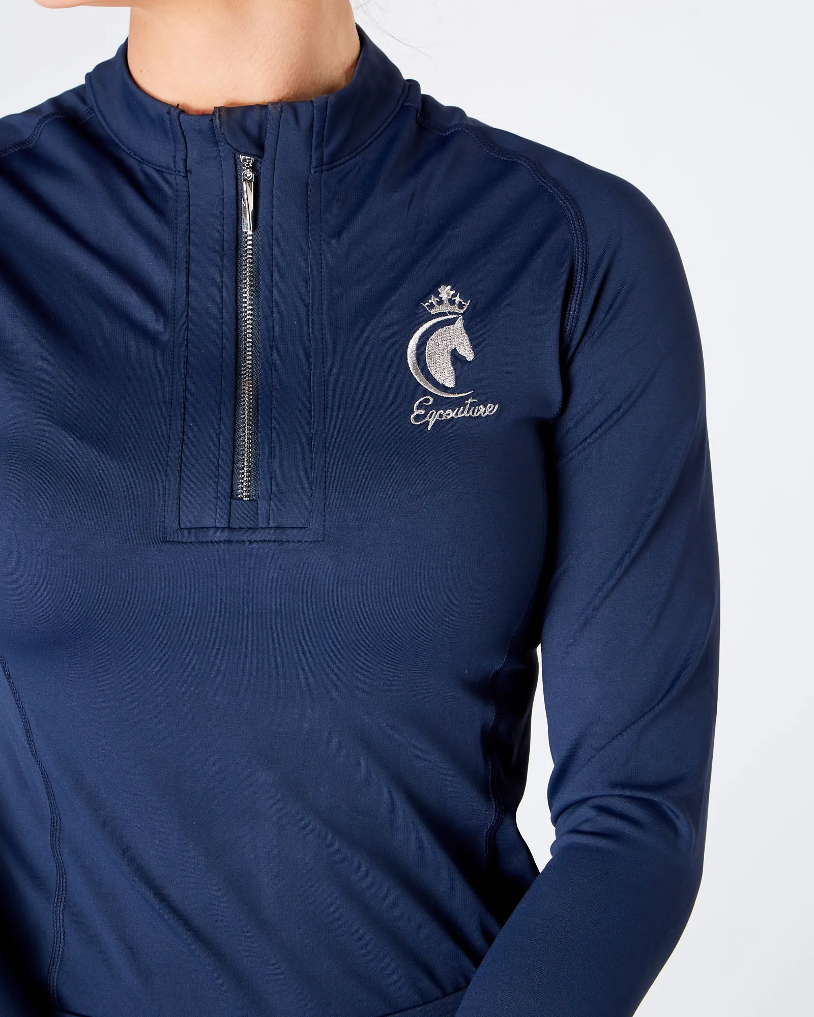 Navy Equestrian Technical Base Layer - MIDNIGHT NAVY