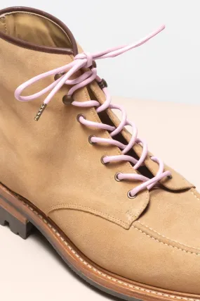 Pastel Pink | 4 mm Round Waxed Shoelaces