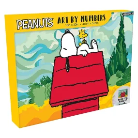 Peanuts Snoopy Chill Art by Numbers