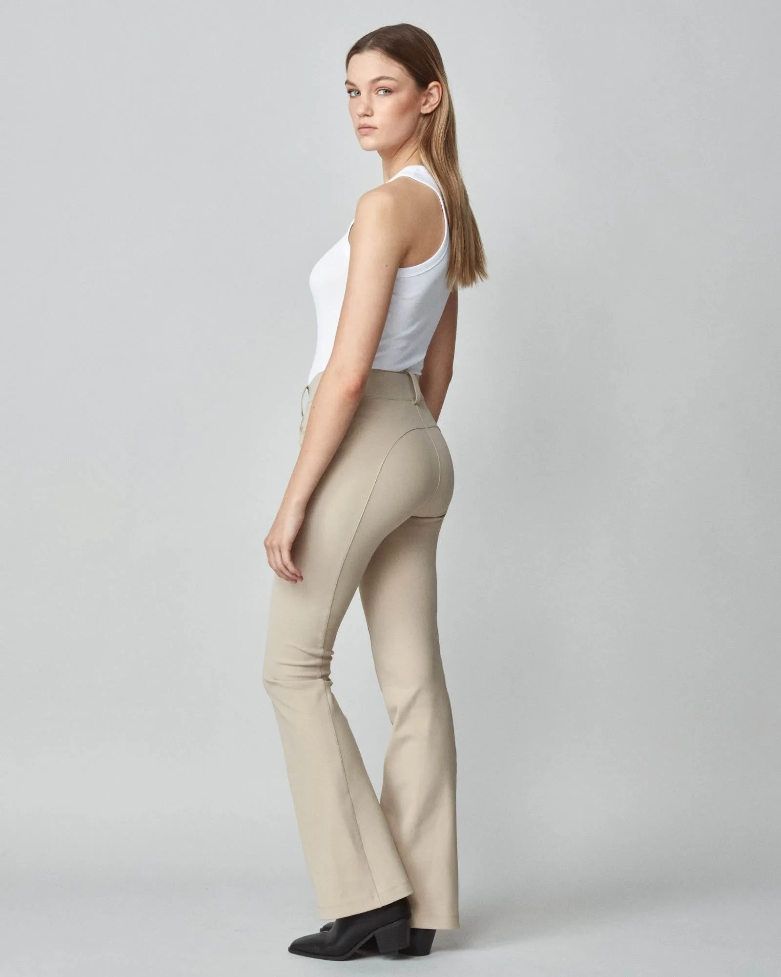 Tailored Trousers Tan